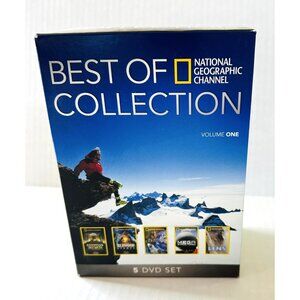 National Geographic Best Of Collection 5 DVDs Sharks Egypt Redwoods Through Lens